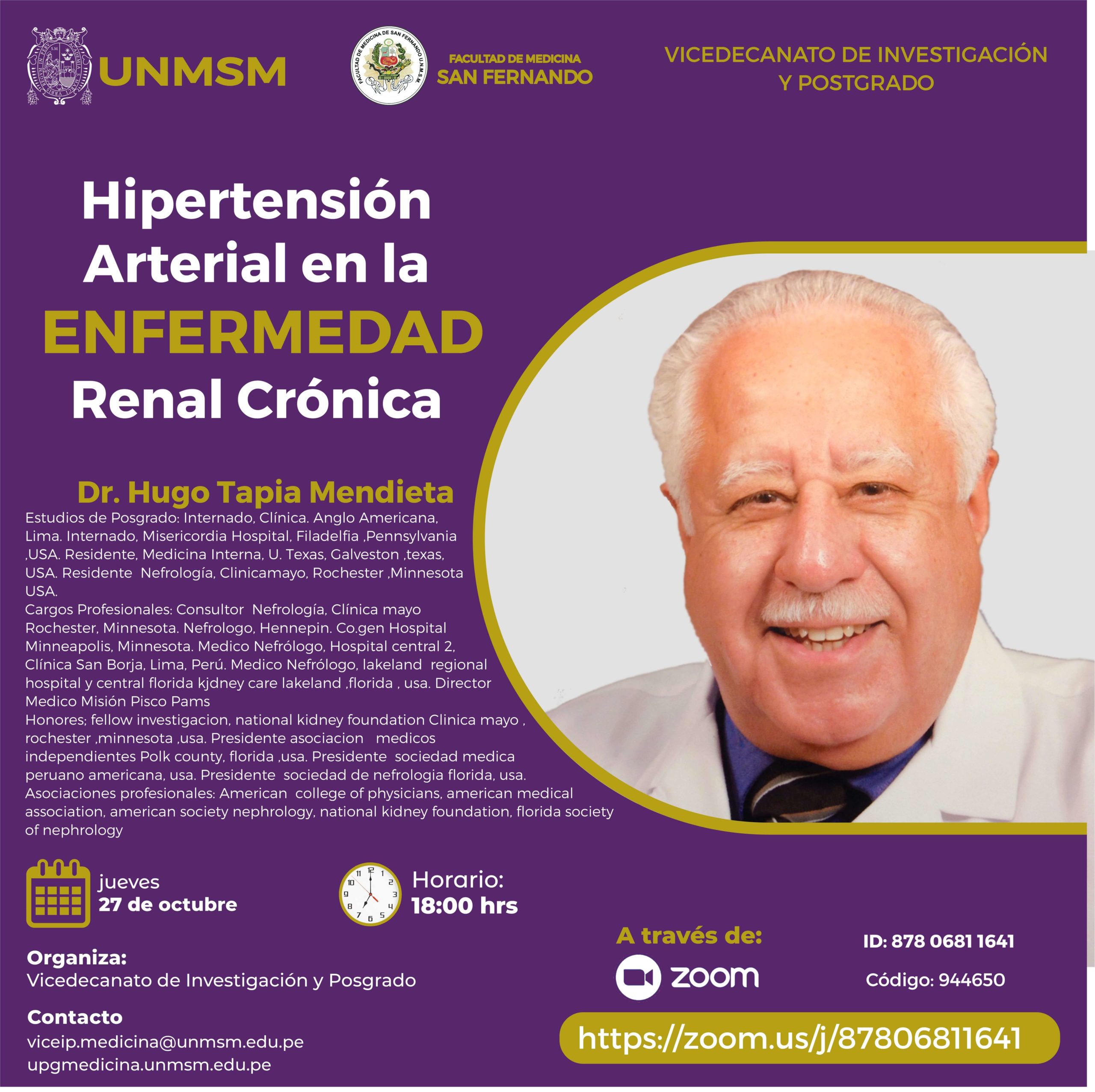 Hipertensión Arterial en la Enfermedad Renal Crónica