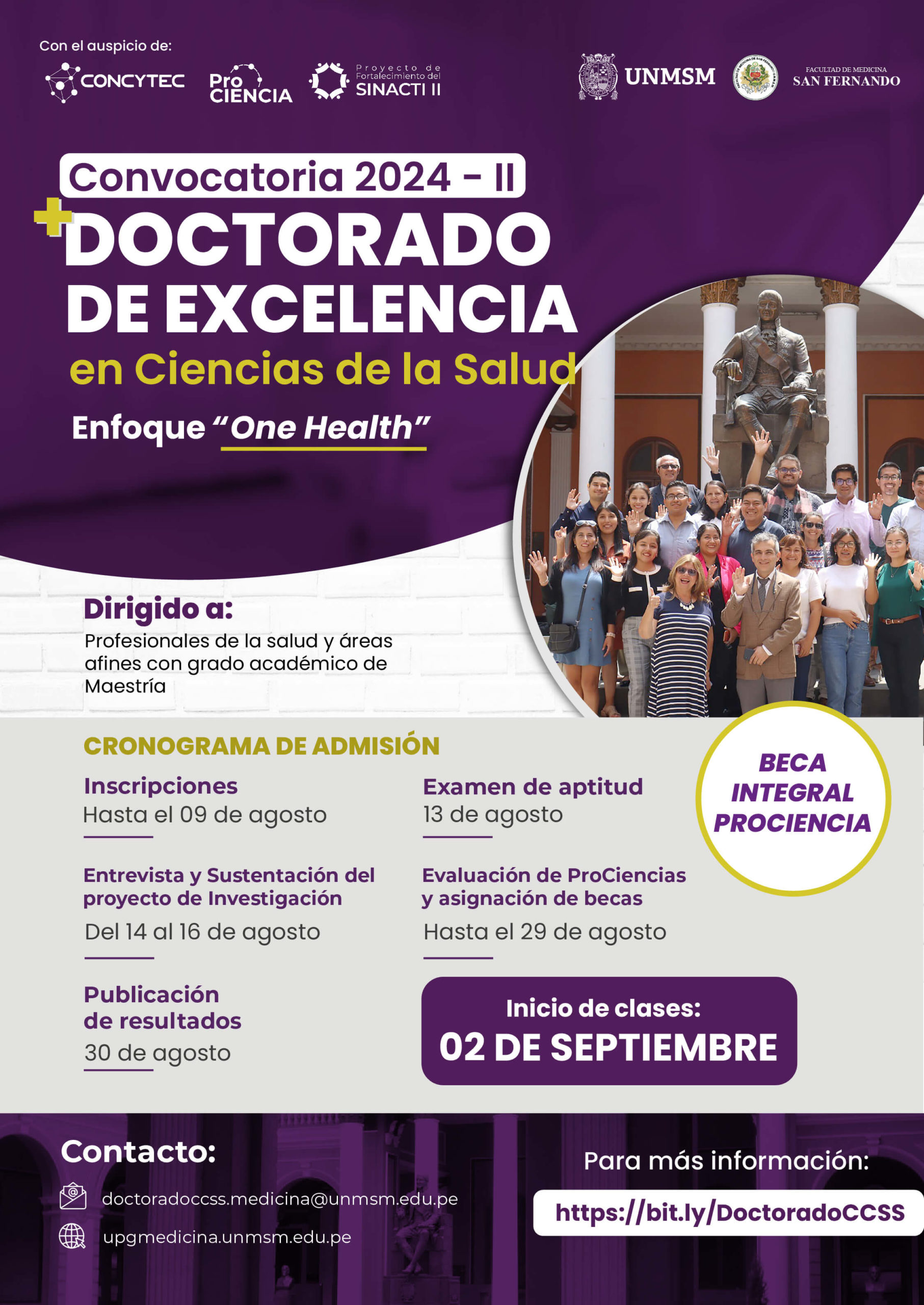 DOCTORADO DE EXCELENCIA EN CIENCIAS DE LA SALUD