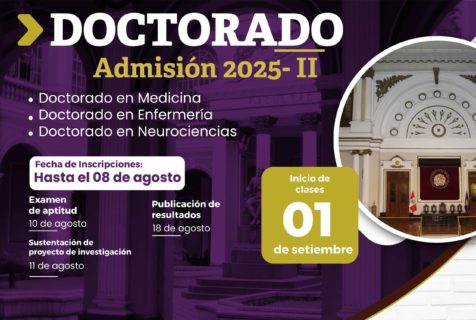 Proceso de Admisión Doctorados 2025-I