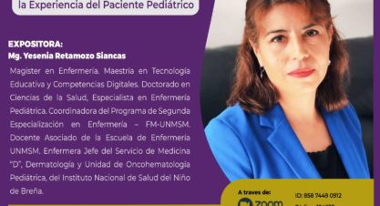 📣CONFERENCIA: Invitación a la Videoconferencia: “Humanización de la Atención en Salud: Enfoques y Estrategias para Mejorar la Experiencia del Paciente Pediátrico”