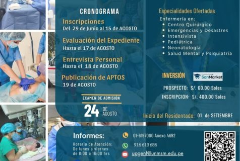 Residentado en Enfermería 2025